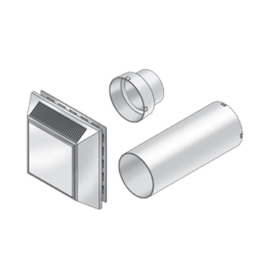 Royal Building Products 7-1/2" Intake/Exhaust Vent — Ventilation and Drainage — ROY47140