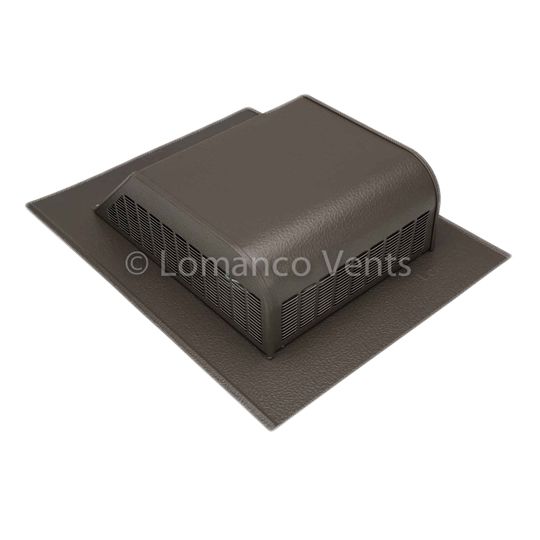 Lomanco Model 700 Slant Back Static Roof Louver — Ventilation and Drainage — LOM700WB