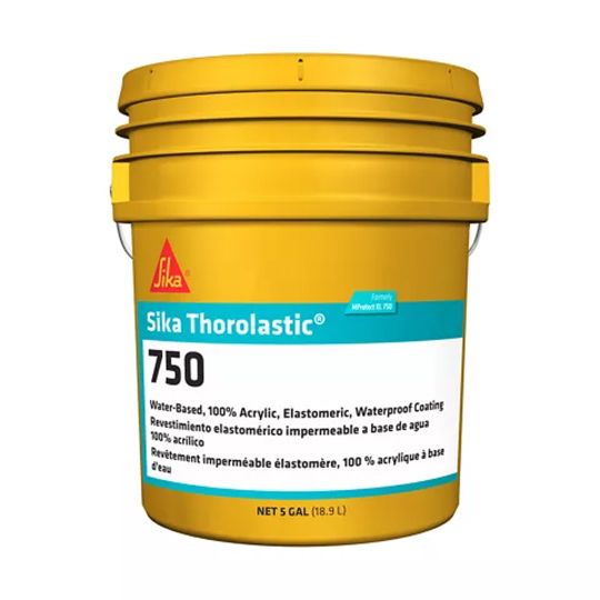 Sika Thorolastic 750 Waterproof Coating - Fine Medium Tint Base - 5 Gallon Pail