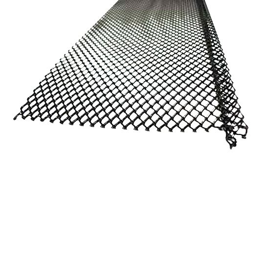 US Aluminum 5" Ultra Flo Small Hole Steel Powdered Coated Gutter Screen