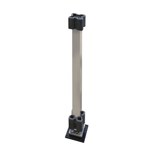 Poly Rail Trx Standard Adjustable Aluminum Mount Post