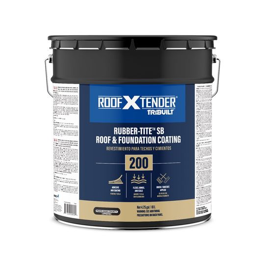 TRI-BUILT Roof X Tender 200 Rubber Roof Seal Sb