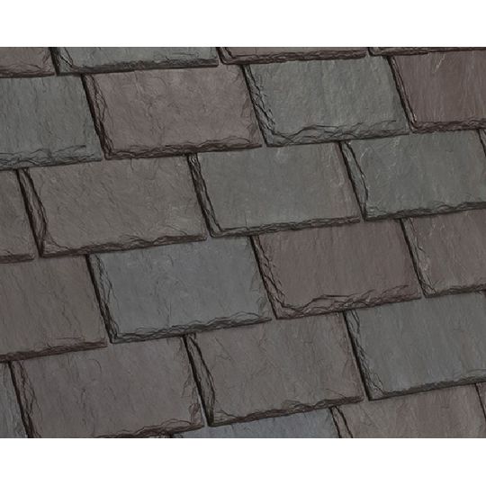 Davinci Roofscapes 7" Slate Hip & Ridge — Slate Roofing — DAVHR5867957