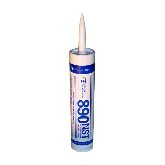 Pecora 890NST Non-Staining, Ultra-Low Modulus Silicone Sealant - 10.1 Oz. Tube — PEC890NSTCHTB