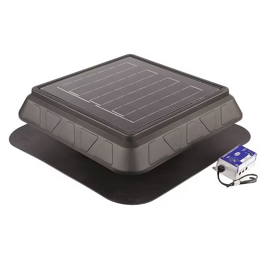 GAF MasterFlow Green Machine High-Power Solar Roof Vent - 750 Cfm — GAFPRSOLAR2
