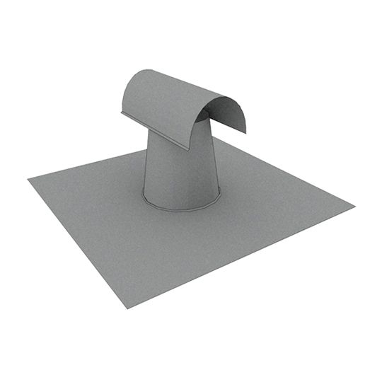 Able Sheet Metal 6" x 6" T-Top with End Caps & Mesh