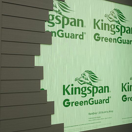 Kingspan Insulation 9' x 125' GreenGuard RainDrop 3D Building Wrap