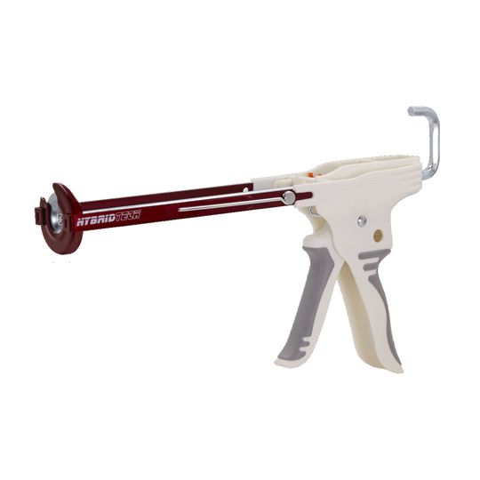 Newborn Model 212-Htd Drip-Free Hex Rod Cradle 1/10 Gallon Caulk Gun with Lightweight Composite Handle & Steel Frame