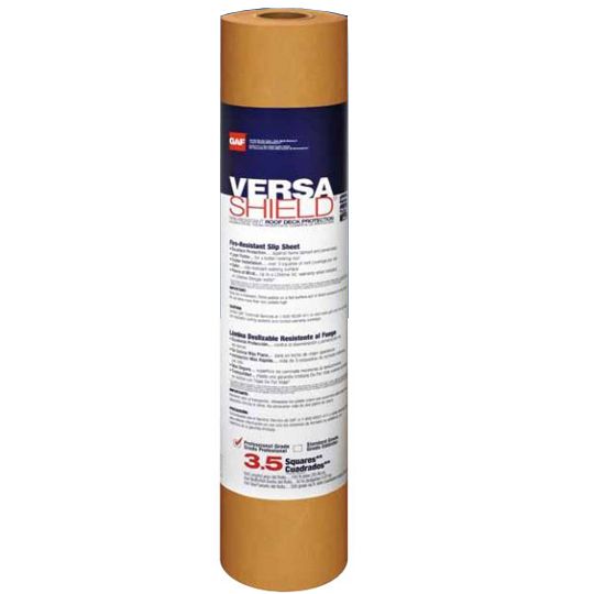 EcoStar VersaShield Underlayment Fire Resistant Roof Deck Protection - 3.5 Sq. Roll