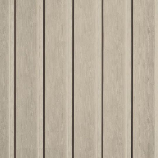 Edco Products 12" Steel-Kore Vertical Board & Batten Steel Siding - PVC Finish — EPISVBB1210WT