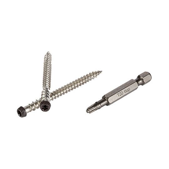 Azek 1-5/8" TOPLoc Color-Matched Decking Screws - Box of 100 — OLYAZTLAPFS30DB