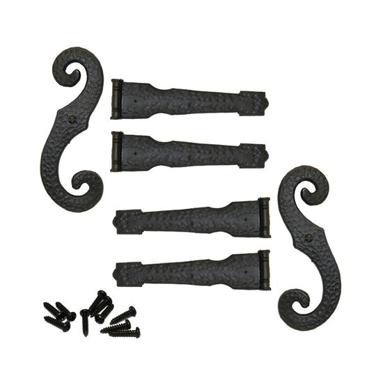 TRI-BUILT Decorative Hinge & S-Hook Set