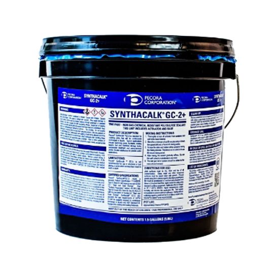 Pecora Synthacalk GC2+ Two-Part Polysulfide Rubber Sealant - 1.5 Gallon Kit — PECGC215K