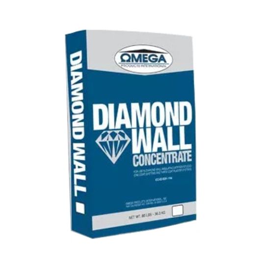 Omega Products International Diamond Wall Concentrate Base Coat - 80 Lb. Bag