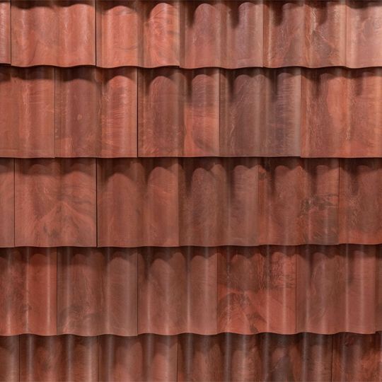Brava Roof Tile Composite Spanish Barrel Tile Top Ridge (Class C) - Bundle of 5 — Tile Roofing — BVTSTRTC