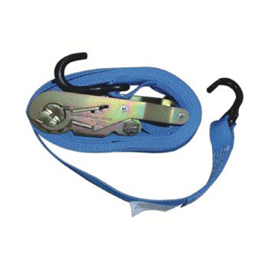 C&R Manufacturing 1-1/2" x 15' Tie Down Strap with J-Hook — CRM105G