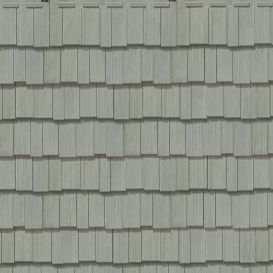 CertainTeed Siding Cedar Impressions Double 7" Staggered Perfection Polymer Shingle Siding - Cedar Grain Finish — CERCID7SGSEX