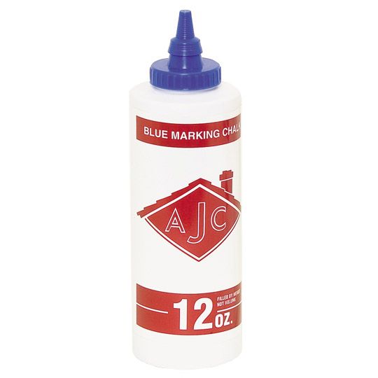 AJC Tools & Equipment Chalk Refill 12 Oz. — AJCCH12B