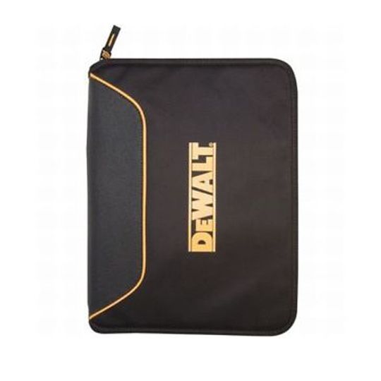 DeWalt Contractor's Zipped Business Portfolio with Note Pad