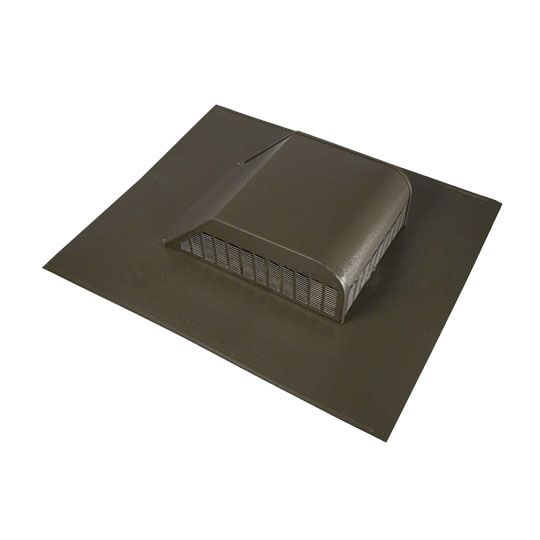 Lomanco Model 750-E Slant Back Static Roof Louver - Extended Flange — Ventilation and Drainage — LOM750EXTWB