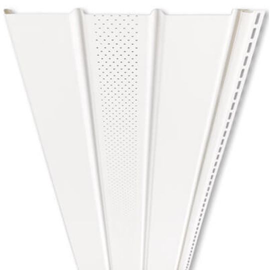 Mastic Pro-Tech Plus Triple 4" Center Ventilated Vinyl Soffit Panel