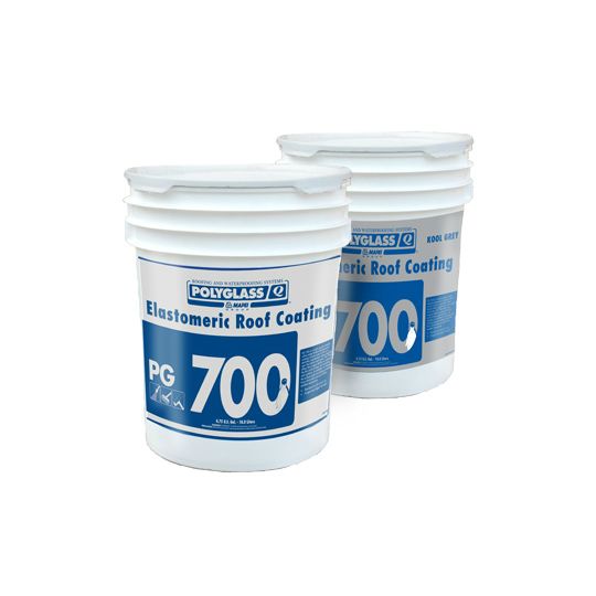 Polyglass Pg 700 High Quality Elastomeric Roof Coating — POLPG700TN5G