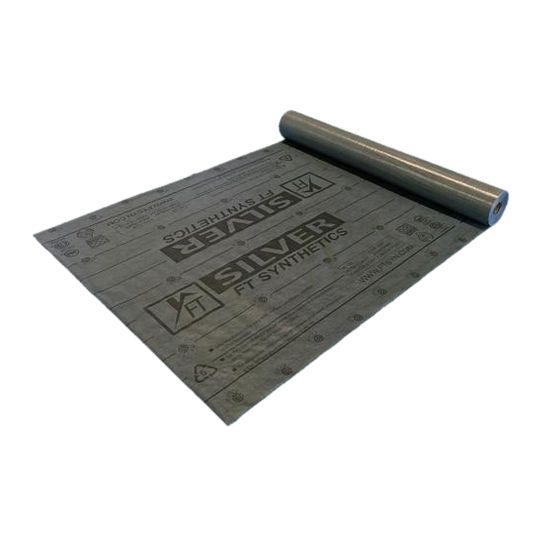 FT Synthetics 4' x 250' Ft Synthetics Silver Roofing Underlayment