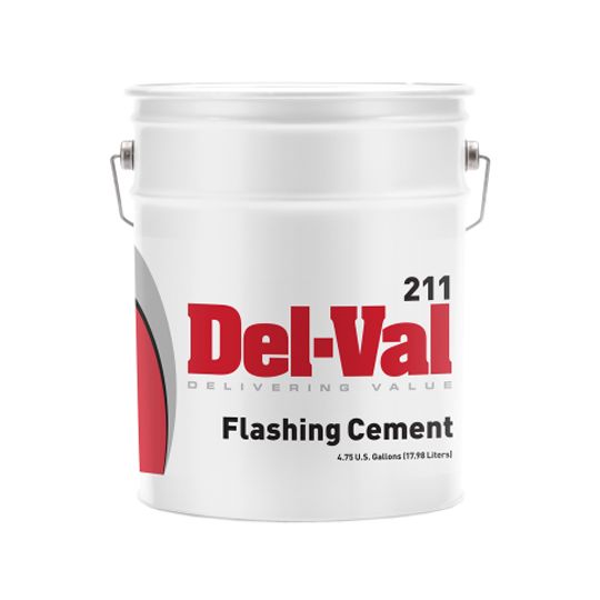 United Asphalt (New Jersey) Del-Val Winter Grade Flashing Cement - 5 Gallon Pail