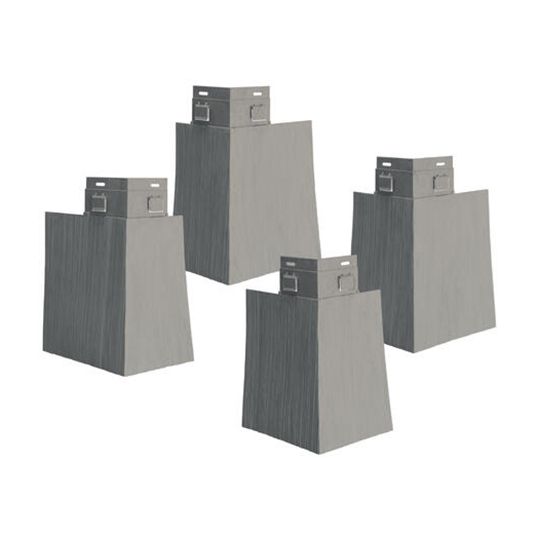 CertainTeed Siding Cedar Impressions 7" Perfecton Offset Mitered Corner Post - Box of 4 — CERMCO7GG