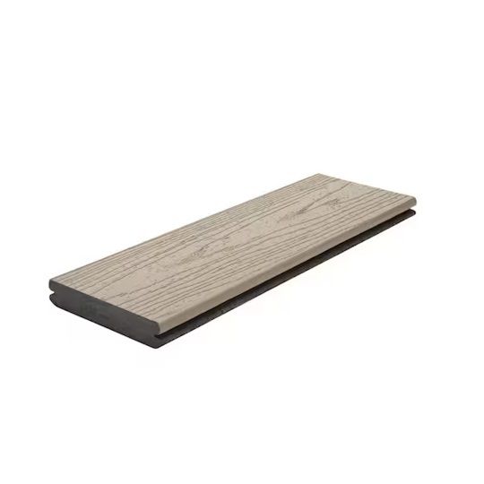 Trex 1" x 6" x 20' Transcend Grooved-Edge Composite Deck Boards — TRXTGE20RS