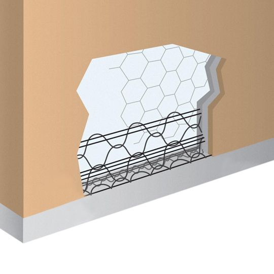 Stockton Products 7/8" x 10' Galvanized Wire WeepAid
