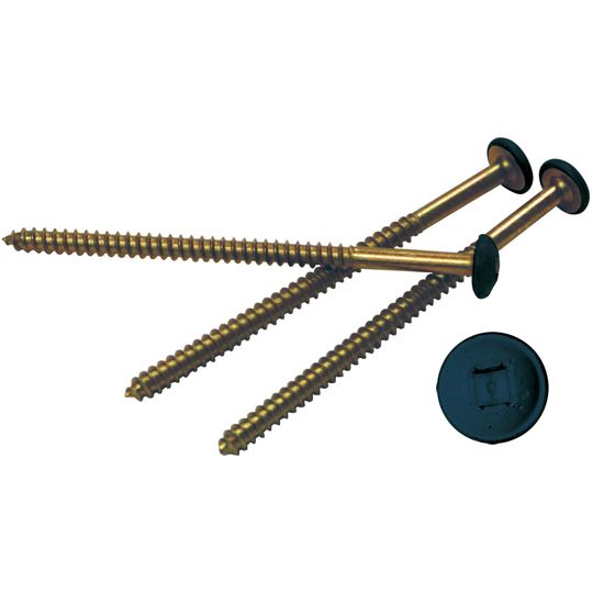 Mid-America Painted Screws — MABPS25MBL12