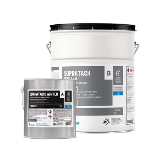 Soprema Sopratack Winter Adhesive - Part A - 3.78 Liter Pail