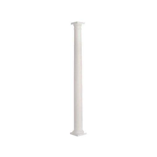 AFCO Industries 16" x 10' Tapered Pro-Cast Plain Round Fiberglass Column