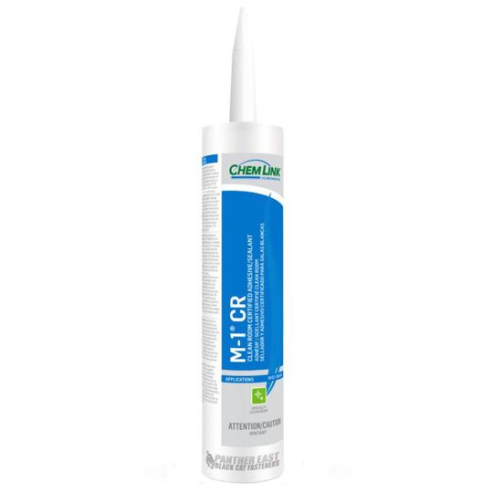 Chem Link M-1 Cr Clean Room Sealant - 10.1 Oz. Tube — Adhesives, Caulks & Sealants — CHLM1F1224GR