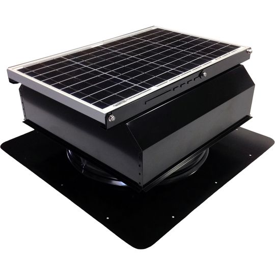 Attic Breeze AB-4022A 40 Watt (Gen Ii) Self-Flashing Solar Power Attic Fan — ABZ4022A