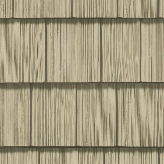 CertainTeed Siding Northwoods Single 7" Straight Edge Rough-Split Vinyl Shake Siding — CERNWS7RSSVWX