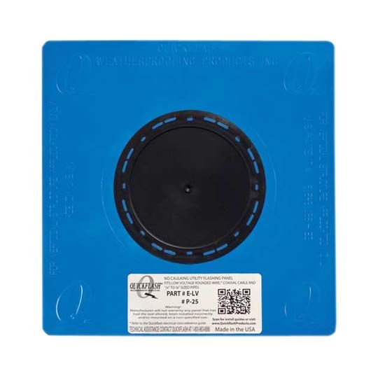 Quickflash P-25 1/8" to 3/8" Plumbing Flashing Panel