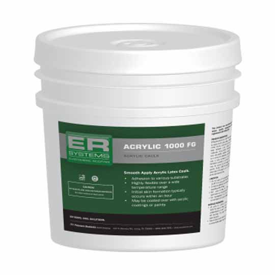 ER Systems Acrylic 1000 Fg Caulk - 2 Gallon Pail