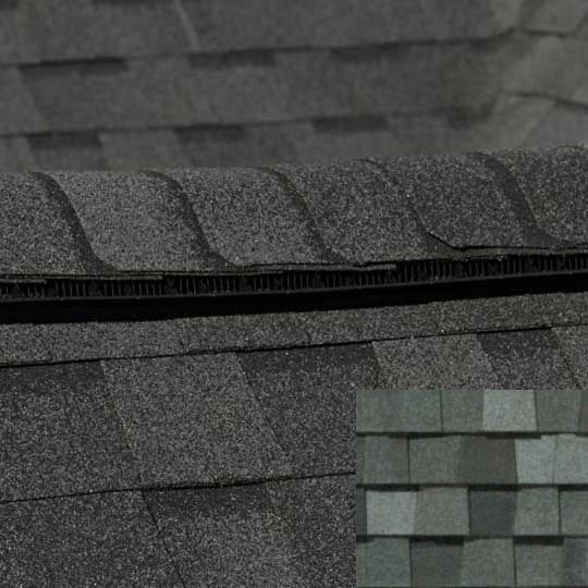 CertainTeed Roofing Shadow Ridge ClimateFlex Ridge Shingles — Hip & Ridge Shingles — CTRNGHRSHGG
