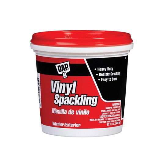DAP Vinyl Spackling - 1 Quart Tub
