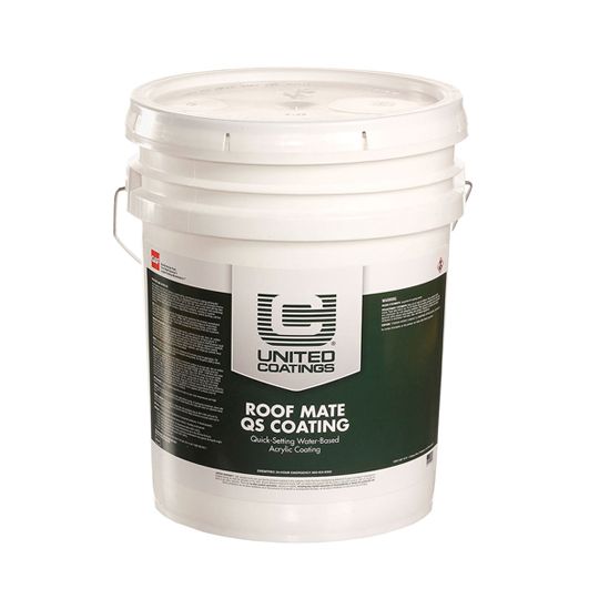 United Coatings Roof Mate Qs Coating - 5 Gallon Pail