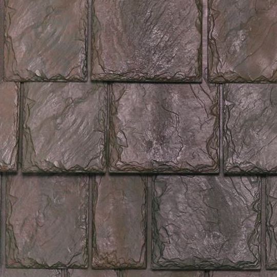 Brava Roof Tile Old World Slate Composite Tile Starter (Class C) - Bundle of 10 — Tile Roofing — BVTSSL1212AT