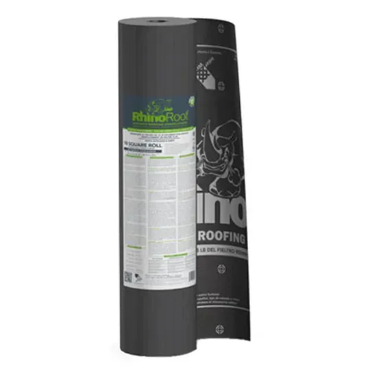 RhinoRoof 42" x 286' U20 Synthetic Roofing Underlayment - Teal - 10 Sq. Roll