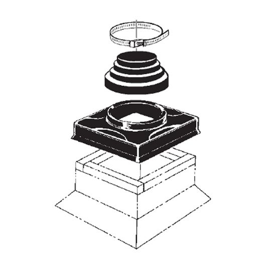 Portals Plus 11" Large Straight Sided Curb
