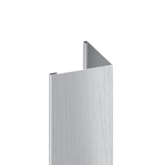 Quality Edge 10' TruCedar 2-Piece Outside Corner Post Cap — QEDOCPS2PHD2M16