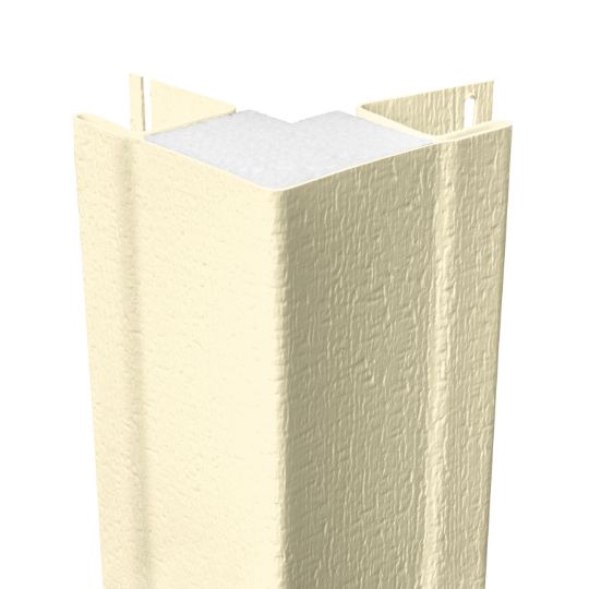 CertainTeed Siding 1-1/4" x 10' CedarBoards Insulated Outside Cornerpost with Foam Insert - Woodgrain Finish — CEROSCPINSCHC