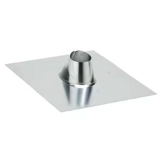 TRI-BUILT Galvanized Shk Pipe Flashing