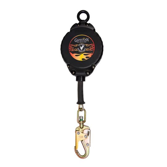 Guardian Fall Protection 16' Velocity Self-Retracting Lifeline (Srl) with Carabiner