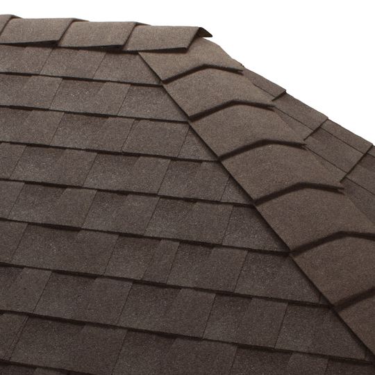 GAF TimberCrest Premium SBS-Modified Ridge Cap Shingles — GAFTCR10FOCH